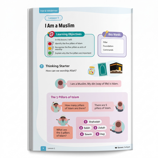 Hanafi Fiqh & ‘Ubudiyyah – Quranic Tarbiyah Level 1 & Level 2 | Islamic Learning for Children
