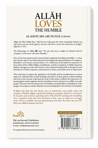 Allah Loves the Humble | Al-Hafiz Ibn Abi Dunya | Paperback