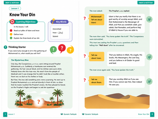 Iman & Tazkiyah Islamic Studies Books – Levels 1–4 | Quranic Tarbiyah Children’s Learning Series