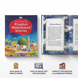 Prophet Muhammad Stories Little Library – 4 Islamic Board Books Gift Set for Kids | Goodword