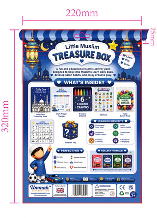 Eid Party Bags for Kids – Little Muslim & Muslimah Treasure Box