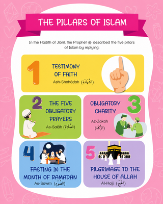 Learning the Pillars of Islam with Jibril