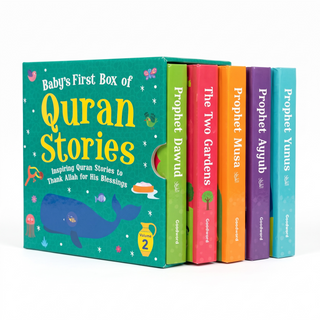 Baby’s First Quran Stories Box Set – 5 Islamic Board Books for Toddlers | Goodword