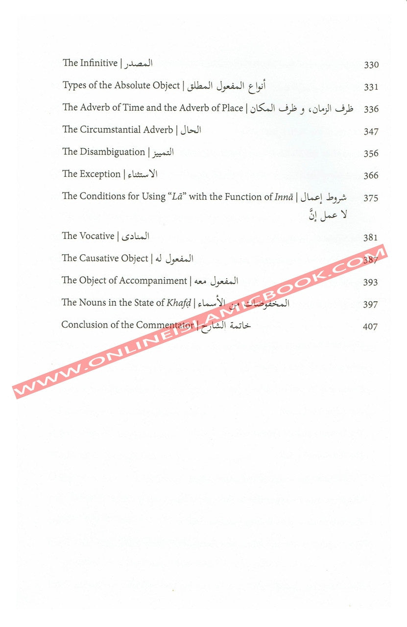 A Commentary on al-Ajrumiyyah By Muḥammad Muḥi al-Din ibn Abd al-Ḥamid’s