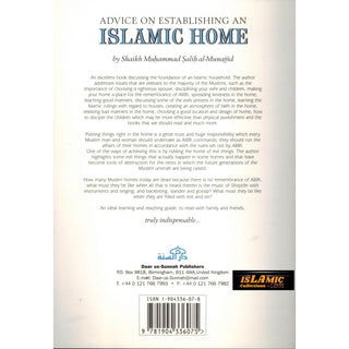 Advice on Establishing an Islamic Home