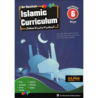 An Nasihah Islamic Curriculum Workbook 6 For Boys