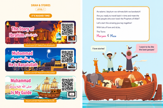 Sirah & Stories Level 1 & 2 – Islamic Children’s Books | Prophets, Seerah & Companions with Activities