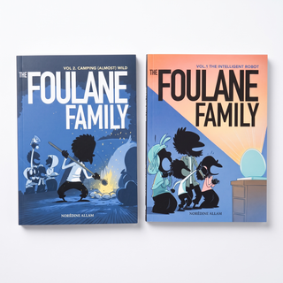 The Foulane Family Books Set – Volumes 1 & 2: The Intelligent Robot & Almost Wild Camping | Islamic Kids Books