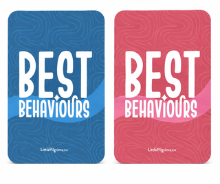 Best Behaviours Islamic Flash Cards for Kids – 50 Educational Cards | Little Pilgrims