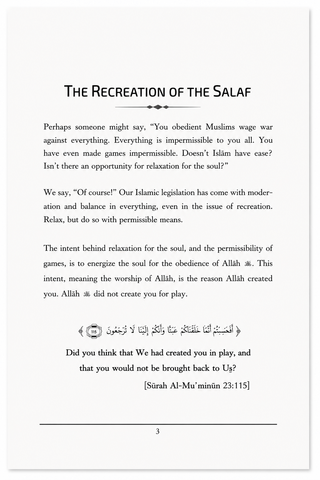 Video Games & Our Children | Islamic Guide for Parents | Shaykh Dr. Saeed ibn Saalim Ad-Darmaki | Paperback