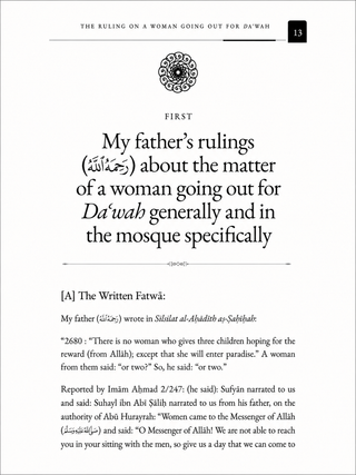 The Ruling on a Woman Going Out for Da'wah | Sukaynah | Paperback