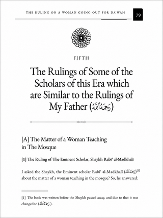 The Ruling on a Woman Going Out for Da'wah | Sukaynah | Paperback