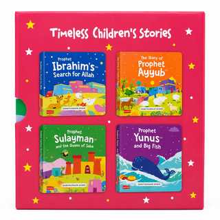 Quran Stories Little Library Bundle | Complete Islamic Board Book Box Set for Kids & Toddlers