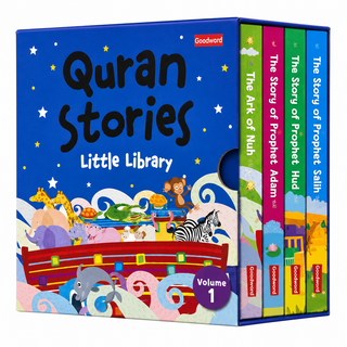 Quran Stories Little Library Bundle | Complete Islamic Board Book Box Set for Kids & Toddlers