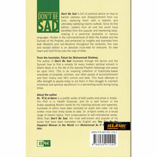 Don't Be Sad By Aaidh ibn Abdullah al-Qarni (Paperback) By Dr. Aaidh Ibn Abdullah al-Qarni