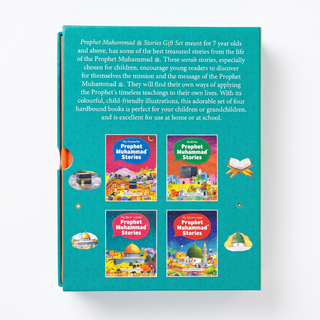 Prophet Muhammad Stories Little Library – 4 Islamic Board Books Gift Set for Kids | Goodword