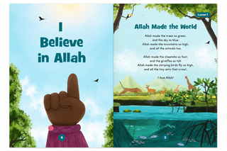 Iman & Tazkiyah Islamic Studies Books – Levels 1–4 | Quranic Tarbiyah Children’s Learning Series