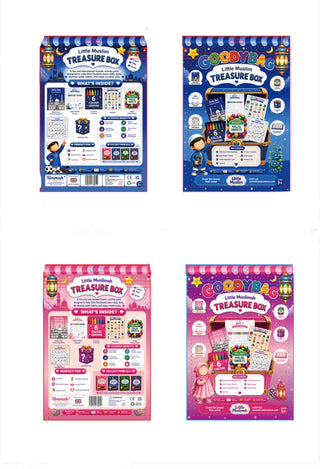 Eid Party Bags for Kids – Little Muslim & Muslimah Treasure Box