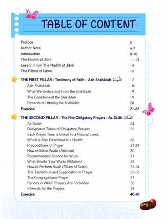 Learning the Pillars of Islam with Jibril