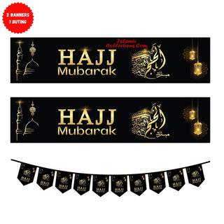 Umrah Mubarak,Hajj Mubarak,Baloon ,Banner Bunting Decorative wall Hanging