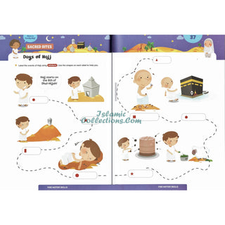 Hajj & Umrah Activity Book (Little Kids) Age 5 +