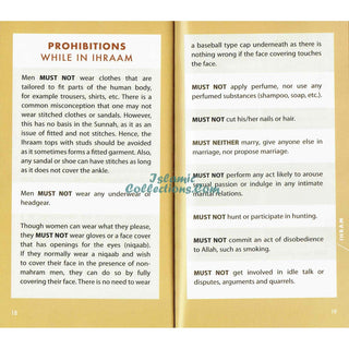Hajj & Umrah (Booklet Size) By Abu Muneer Ismail Davids