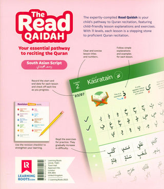 The Read Qaidah - South Asian Script Soft Cover