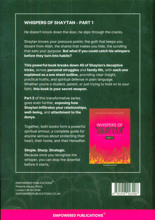 Whispers of Shaytan Part 1, 2 | Journal Edition | The Army of Shaytan