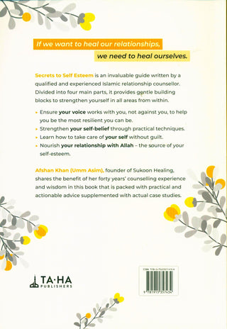 Secrets to Self Esteem | Afshan khan