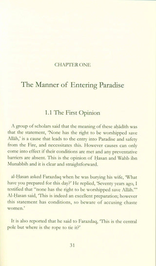 The Key to Paradise By Ibn Rajab Al Hanbali