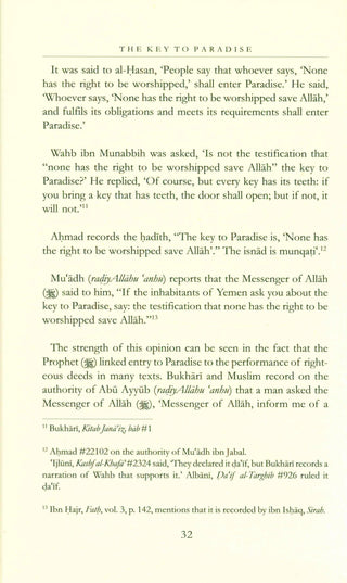 The Key to Paradise By Ibn Rajab Al Hanbali