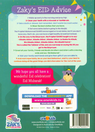 Zaky's Ramadan Activity Book - Zaky's 12 Colouring Pencils