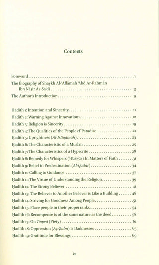The Delight of The Righteous Hearts And the Comfort of Their Eyes | Collection of 99 Hadith With Comentary