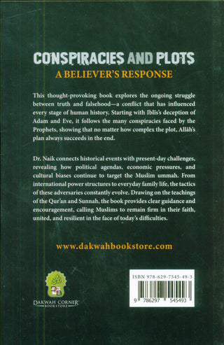 Conspiracies and Plots, A Believers Response | Dr Zakir Naik