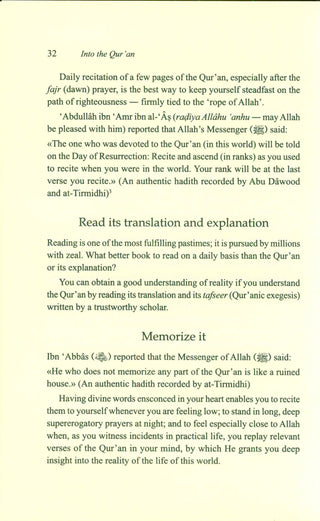 Into the Quran - Let it Enrich Your Soul and Life