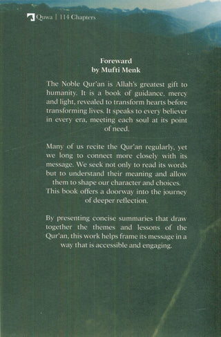 The One Hundren & Fourteen Chapters | Foreword by Mufti Menk