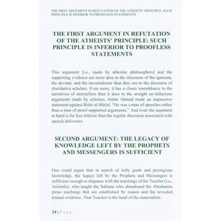 Debunking the canons of Atheism with Decisive proofs by Sheikh Abdul-Rahman ibn Nasir al-Sa'di
ISBN: 9781684895830