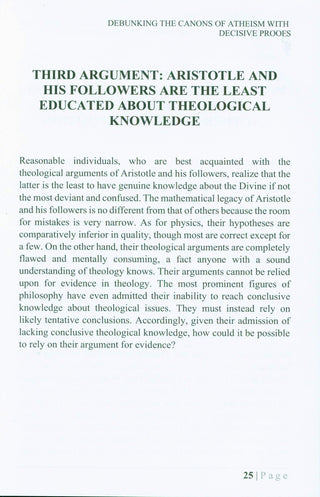 Debunking the Canons of Athiesm With Decisive Proofs | Shaykh Abdur Rahman bin Nasir
