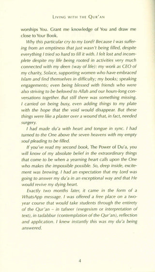 Living with the Quran - A Yearlong Journey to Falling in Love with Allah's Words | Aliyah Umm Raiyan