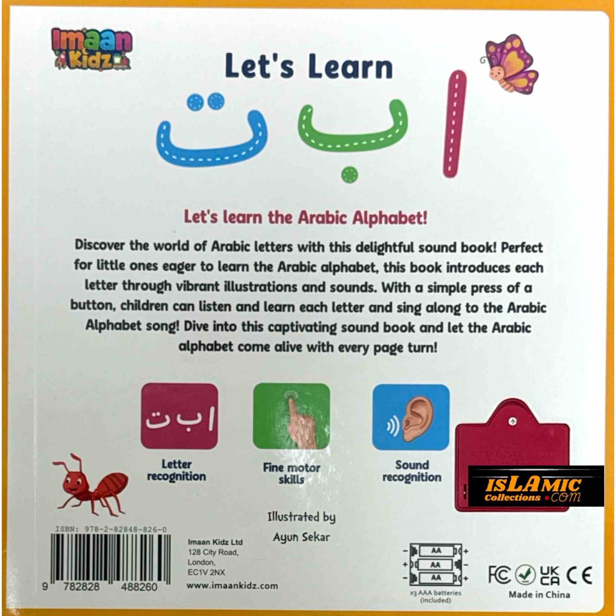 Let's Learn Alif Baa Taa - Arabic Alphabet Soundbook