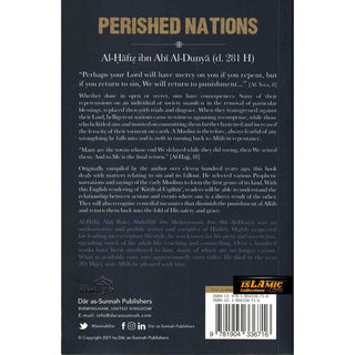 Perished Nations- Book of Penalties By Al-Hafiz Ibn Abi Al-Dunya