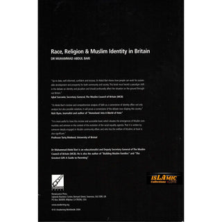 Race Religion and Muslim Identity In Britain By Muhammad Abdul Bari