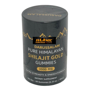 Darussalam Himalayan Shilajit Gummies - Halal Certified-Premium Packaging