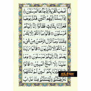 Sura Yaseen Medium Size (large Words )Persian ,Pakistani ,Indian Script,Ref 77A