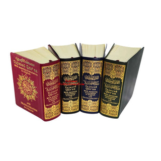 Tajweed Quran with meaning Translation and Transliteration in English Small 8x12 CM