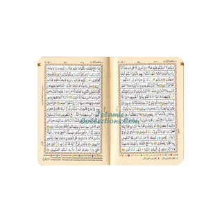 The Holy Quran Colour Coded Tajweed Rules in English and Urdu (Ref -147) 15 Lines Quran (Pocket Size)