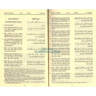 The Quran (Arabic Text with Corresponding English Meaning) 6.5  X 4.6 INCH