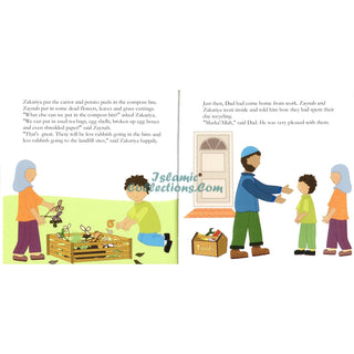 Zaynab and Zakariya Learn to Recycle By Fehmida Ibrahim Shah