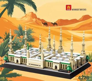 Prophets Mosque Madina Architecture Model Assemble Building Blocks Masjid Nabawi