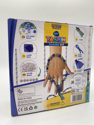 DIY Tasbih Making Kit with Dhikr Cards | Imaan Kidz - Childrens DIY Tasbih Kit